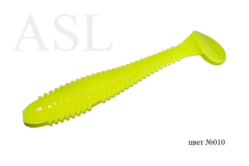 Съедобный силикон ASL «Свинг ФЭТ» цв.010 L- 10см (4″) уп.5шт