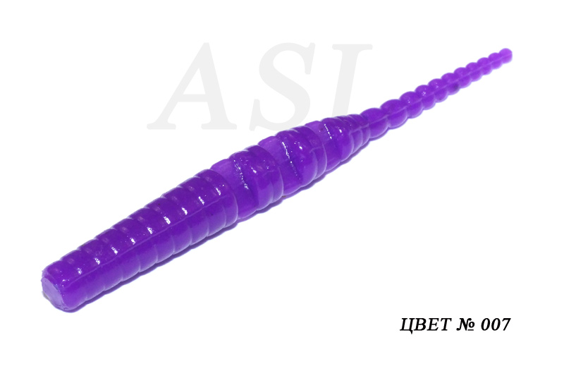 Съедобный силикон ASL «Джава» цв.007 L- 7.5см (3″) уп.8шт