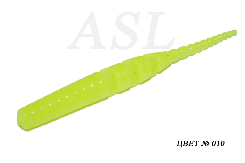 Съедобный силикон ASL «Джава» цв.010 L- 7.5см (3″) уп.8шт