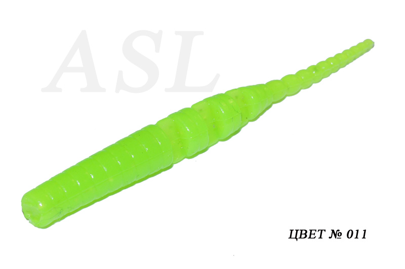 Съедобный силикон ASL «Джава» цв.011 L- 7.5см (3″) уп.8шт