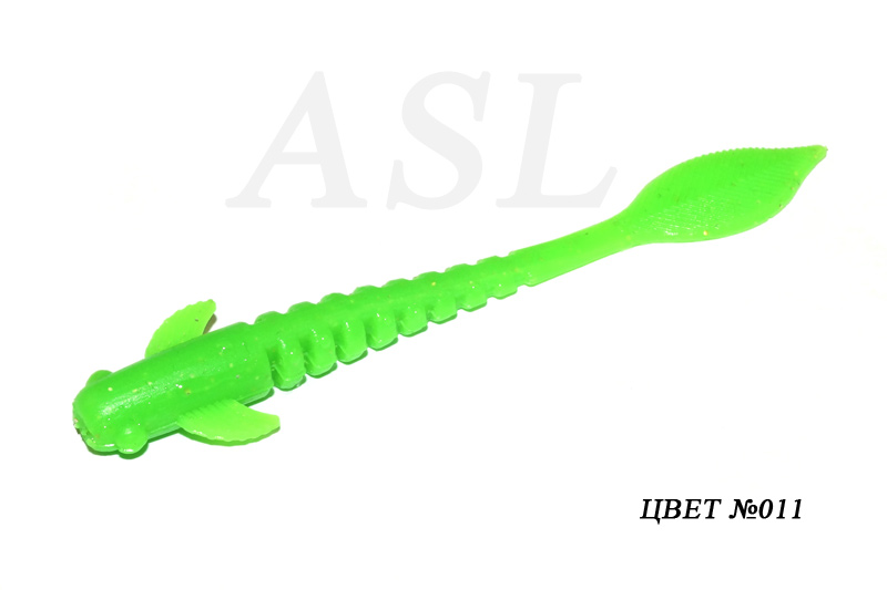 Съедобный силикон ASL «Вьюн» цв.011 L- 10см (4″) уп.5шт