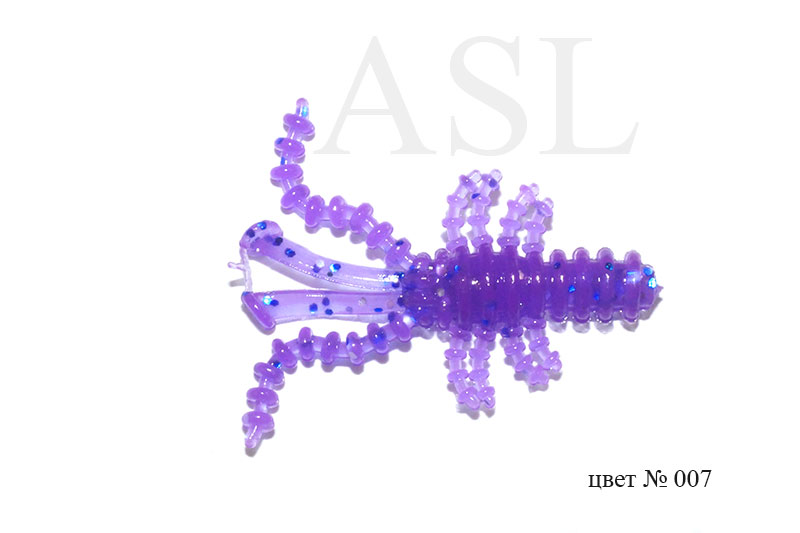Съедобный силикон ASL «Мося» цв.007 L- 3см (1.2″) уп.10шт