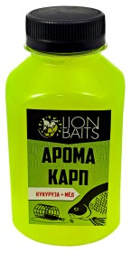 Арома Lion Baits "КАРП КУКУРУЗА-МЕД" 300 мл (6)
