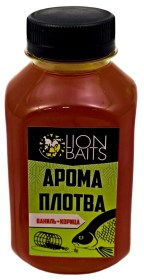 Арома Lion Baits "ПЛОТВА ВАНИЛЬ-КОРИЦА" 300 мл
