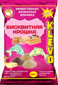 Бисквитная крошка KLEVO МЕД 900г