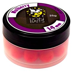 Бойлы Pop-Up Lion Baits 14 мм "ШЕЛКОВИЦА" 25 г