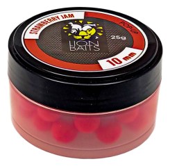 Бойлы Pop-Up Lion Baits "КЛУБНИЧНЫЙ ДЖЕМ" 10мм 25 г
