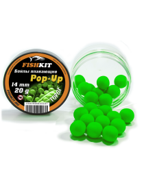 Бойлы "FISHKIT" POP-UP 14mm ГОРОХ