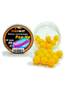 Бойлы "FISHKIT" POP-UP 14mm СКОПЕКС