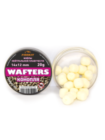 Бойлы "FISHKIT" WAFTERS 14x12 mm КОНОПЛЯ