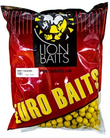 Бойлы Тонущие Lion Baits Евро 20мм 5кг "МЕД ЮКАТАНСКИЙ"