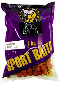 Бойлы Тонущие Lion Baits Спорт 20мм "МАНДАРИН" 1кг