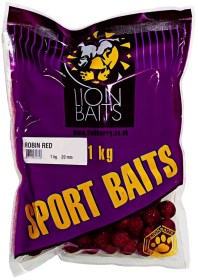 Бойлы Тонущие Lion Baits Спорт 20мм "РОБИН РЕД" 1кг