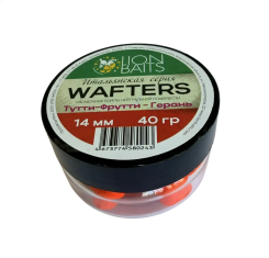 Бойлы Wafters Lion Baits Итальянская серия "ЧЕСНОК ЯДЕРНЫЙ" (белый) 14мм 40 г