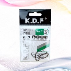Крючки KDF Фидер Лещ №11