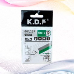 Крючки KDF Фидер Лещ №6