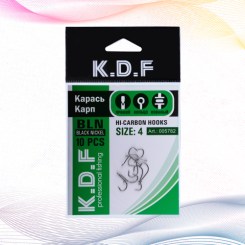 Крючки KDF Карась Карп №4
