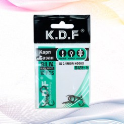 Крючки KDF Карп Сазан 005805 №5