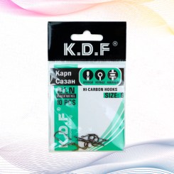 Крючки KDF Карп Сазан 005805 №6