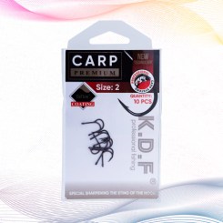 Крючки тефлоновые KDF Carp Premium №2
