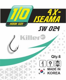 Крючок Killer 4-x ISEAMA №2 арт.024