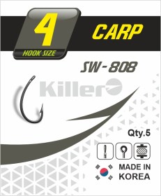 Крючок Killer CARP №4 арт.808