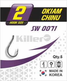 Крючок Killer OKIAM-CHINU №6 арт.0071