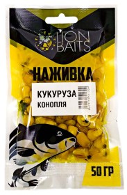 Кукуруза Lion Baits Наживка натуральная "КОНОПЛЯ" 50г