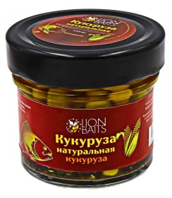 Кукуруза Lion Baits В СТЕКЛЕ "КУКУРУЗА" 110мл (12)