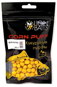 Кукурузные пуффы Lion Baits "ВАНИЛЬ" 20г