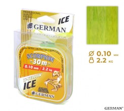 Леска "W-Yellow ICE" 30м / 0,10мм
