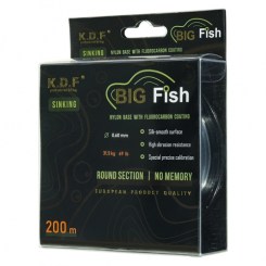 Леска с покрытием флюорокарбона KDF Big Fish 0,60мм 200м