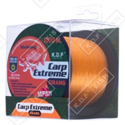 Леска с покрытием флюорокарбона KDF Carp Extreme Orang 0,32мм 1000м