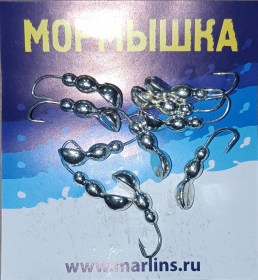 Мормышка литая "Marlin's" Мураш №4 1.26гр кр.Crown арт:7001-402 уп.10шт