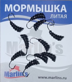 Мормышка литая "Marlin's" ОСА №2 0.95гр арт:7003-211 уп.10шт