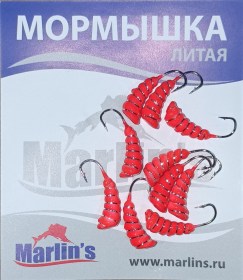 Мормышка литая "Marlin's" ОСА №2 0.95гр арт:7003-215 уп.10шт