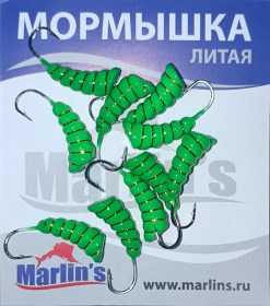 Мормышка литая "Marlin's" ОСА №3 1.80гр арт:7003-327 уп.10шт