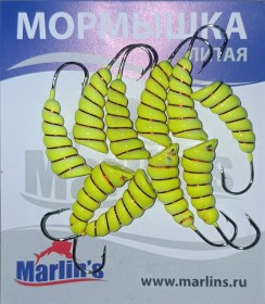 Мормышка литая "Marlin's" ОСА №4 3.10гр арт:7003-436 уп.10шт