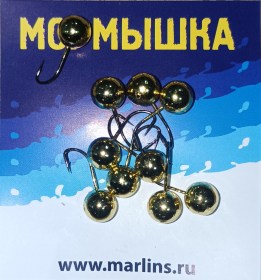 Мормышка литая "Marlin's" Шар 7мм 1.93гр кр.Crown арт:7000-503 уп.10шт