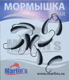 Мормышка литая "Marlin's" Уралка №2 1.22гр кр.Crown арт:7002-210 уп.10шт