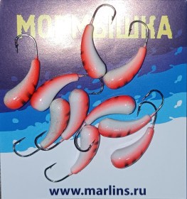 Мормышка литая "Marlin's" Уралка №3 2.35гр кр.Crown арт:7002-308 уп.10шт