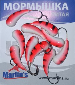 Мормышка литая "Marlin's" Уралка №4 4.26гр кр.Crown арт:7002-408 уп.10шт