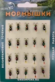  Мормышка Вольфрам Капля-коза Ø3-0.5гр уп.20шт арт:135