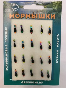  Мормышка Вольфрам Нимфа Ø3-0.5гр уп.20шт арт:124