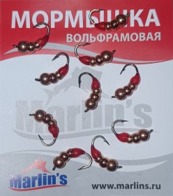 Мормышка вольфрам "Marlin's" Мураш №3 4мм 1.00гр цв. медь арт:7303-999 уп.10шт