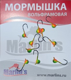 Мормышка вольфрам "Marlin's" Шар с ушком 3мм 0.30гр цв.004 2830 уп.10шт