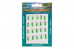  Мормышка Вольфрам Столбик Ø3-0.8гр уп.20шт арт:217,0