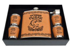 Набор ФЛЯГА+4 СТОПКИ Большой арт:2183