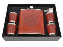 Набор ФЛЯГА+4 СТОПКИ Большой арт:2214