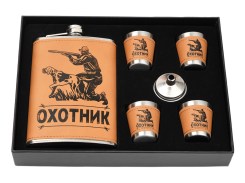 Набор ФЛЯГА+4 СТОПКИ Малый арт:1656